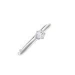Δαχτυλιδι Μονοπετρο με Διαμαντι 0,22 Ct , F , VS1